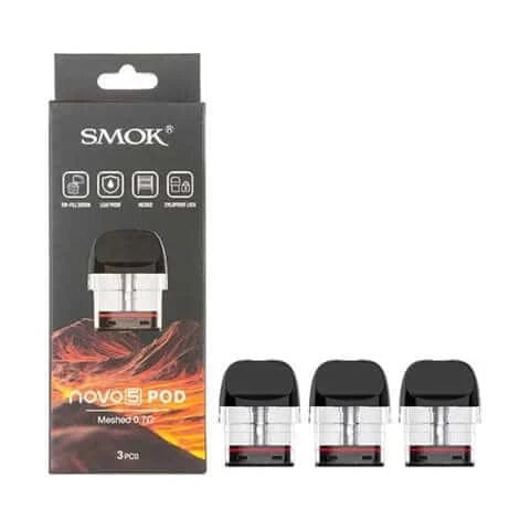 SMOK NOVO 5 Replacement Pods  Liberty Vape