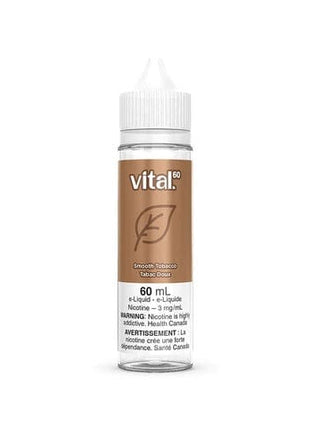 Smooth Tobacco - Vital 60 E-Liquid - 60mL - Liberty Vape