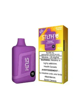 STLTH 8K PRO Disposable Vape LED - 8000 Puffs  - 1/Pack - Liberty Vape