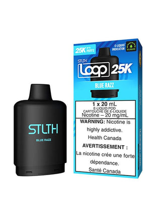 STLTH Loop 25K Pod Pack – Blue Razz