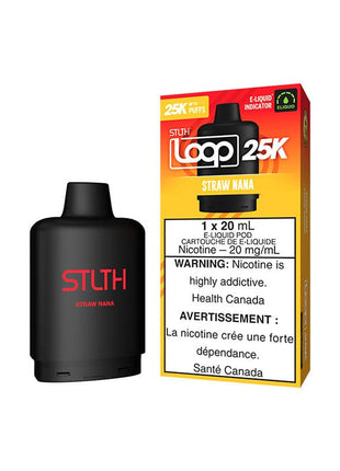 STLTH Loop 25K Pod Pack – Straw Nana