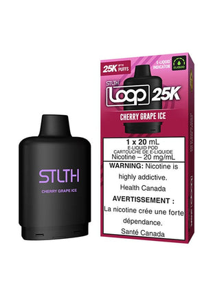 STLTH Loop 25K Pod Pack – Cherry Grape Ice