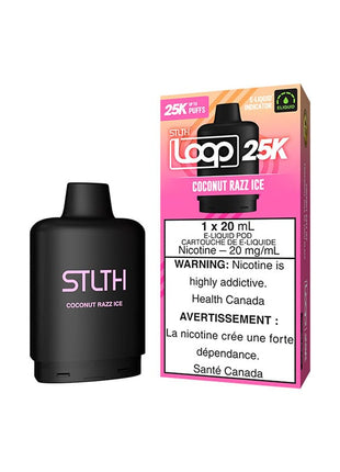 STLTH Loop 25K Pod Pack – Coconut Razz Ice