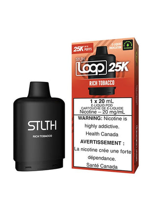 STLTH Loop 25K Pod Pack – Rich Tobacco
