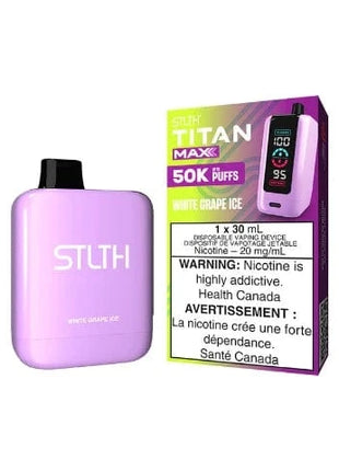 STLTH Titan MAX 50K Disposable Vape - 50000 Puffs - 30mL - Liberty Vape