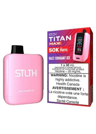 STLTH Titan MAX 50K Disposable Vape - 50000 Puffs - 30mL - Liberty Vape