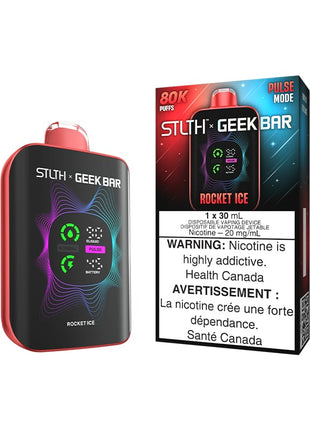 STLTH x Geek Bar Disposable – Rocket Ice