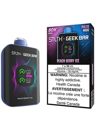 STLTH x Geek Bar Disposable – Peach Berry Ice