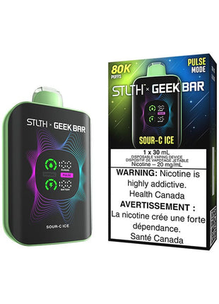 STLTH x Geek Bar Disposable – Sour-C Ice