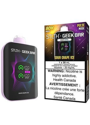 STLTH x Geek Bar Disposable – Sour Grape Ice