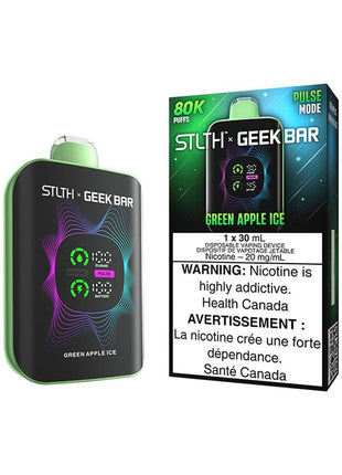STLTH x Geek Bar Disposable – Green Apple Ice