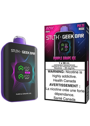 STLTH x Geek Bar Disposable – Purple Grape Ice