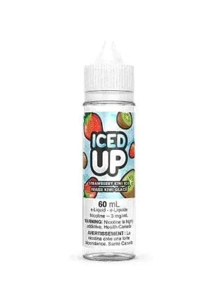 Strawberry Kiwi Ice - ICED UP E-Liquid - 60mL - Liberty Vape