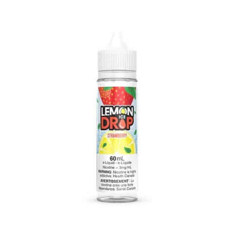 Strawberry - Lemon Drop ICE E-Juice - 60mL - Lemon Drop - Liberty Vape