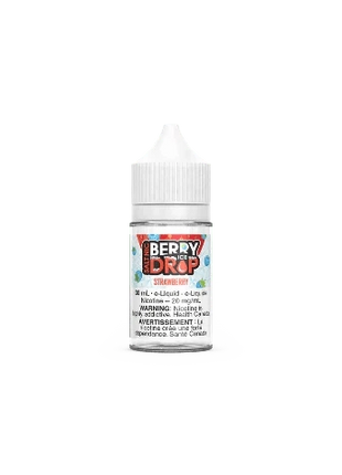 Strawberry Salt Nic - Berry Drop ICE Salts - 30mL - Liberty Vape