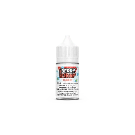 Strawberry Salt Nic - Berry Drop ICE Salts - 30mL - Liberty Vape