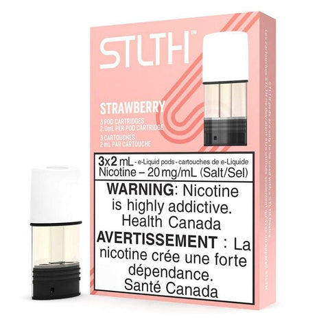 Strawberry - STLTH Pods - (Bold/Salt Nic) - Liberty Vape