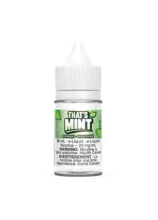 Thats Mint Salts E-Liquid — 30mL - Liberty Vape