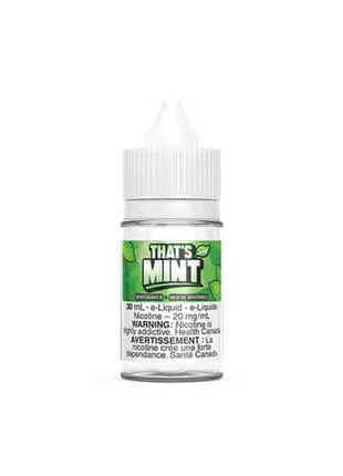 Thats Mint Salts E-Liquid — 30mL - Liberty Vape