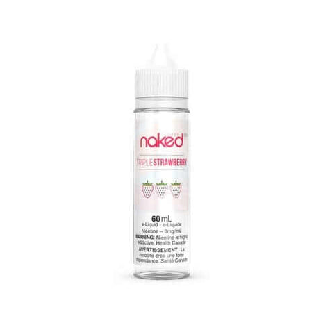 Triple Strawberry (Yummy Yum) - NAKED 100 E-Liquid - 60mL - Naked 100 - Liberty Vape