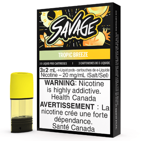 Tropic Breeze - Savage - STLTH Pods - Liberty Vape