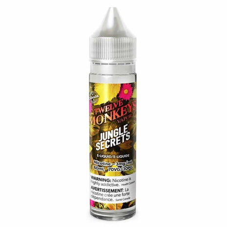 Twelve Monkeys E-Liquid — 60mL – Jungle Secrets Vapor