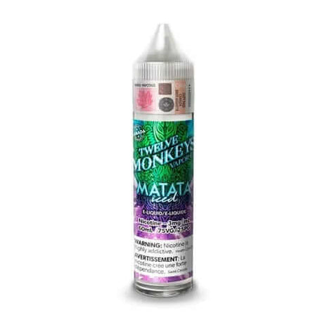 Twelve Monkeys Ice E-Liquid — 60mL - Liberty Vape