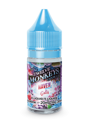 Twelve Monkeys Ice Salts E-Liquid — 30mL - Liberty Vape