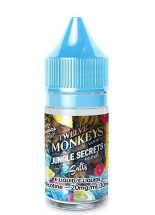 Twelve Monkeys Ice Salts E-Liquid — 30mL - Liberty Vape