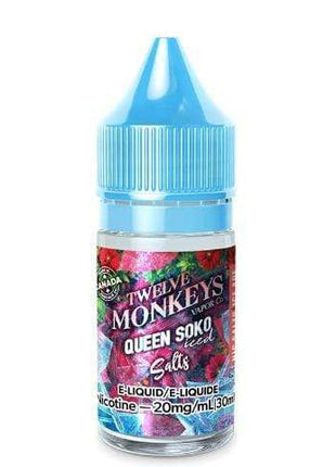Twelve Monkeys Ice Salts E-Liquid — 30mL - Liberty Vape