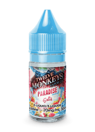 Twelve Monkeys Ice Salts E-Liquid — 30mL - Liberty Vape