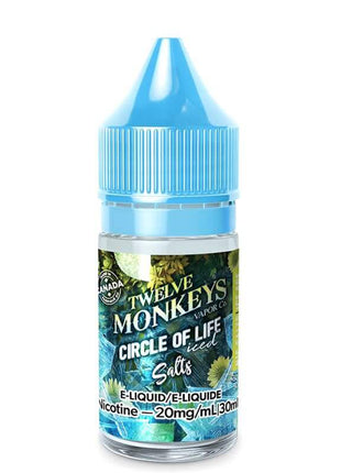 Twelve Monkeys Ice Salts E-Liquid — 30mL - Liberty Vape