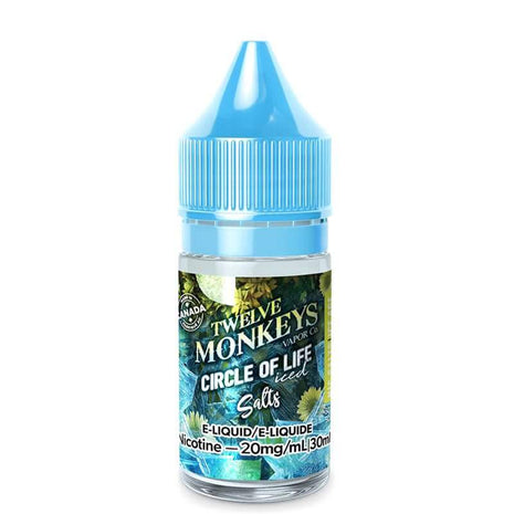Twelve Monkeys Ice Salts E-Liquid — 30mL - Liberty Vape