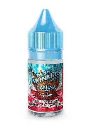 Twelve Monkeys Ice Salts E-Liquid — 30mL - Liberty Vape