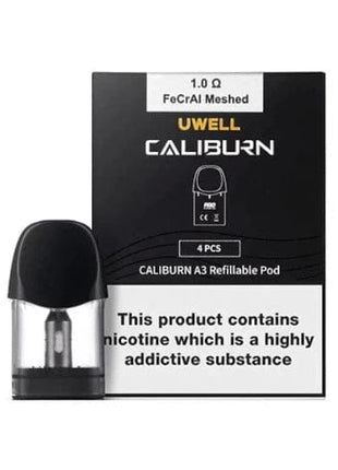 UWELL Caliburn A3 & AK3 Replacement Pods - Liberty Vape