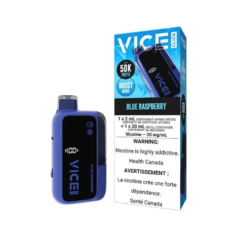 VICE Click 50K Disposable Vape - 50K Puffs - 22mL | Canada Liberty Vape VICE Click 50K Disposable Vape - 50K Puffs - 22mL | Canada Liberty Vape