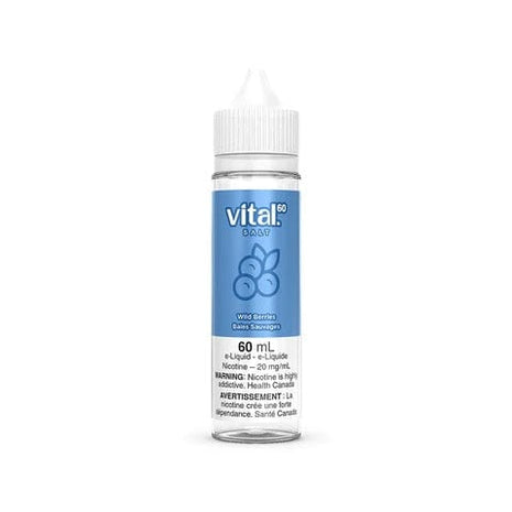Wild Berries Nic Salts - Vital 60 Salt - 60mL - Liberty Vape