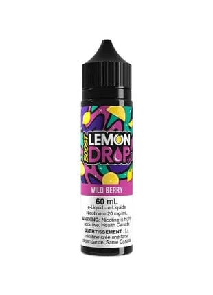 Wild Berry Salt Nic - Lemon Drop Boost Salts - 60mL (Manitoba) - Liberty Vape