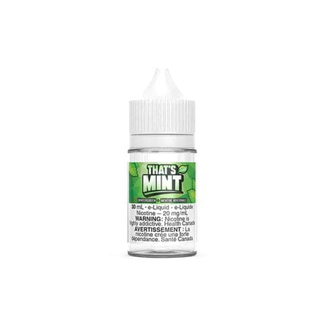 Wintergreen - That's Mint Salt - 30mL - Liberty Vape