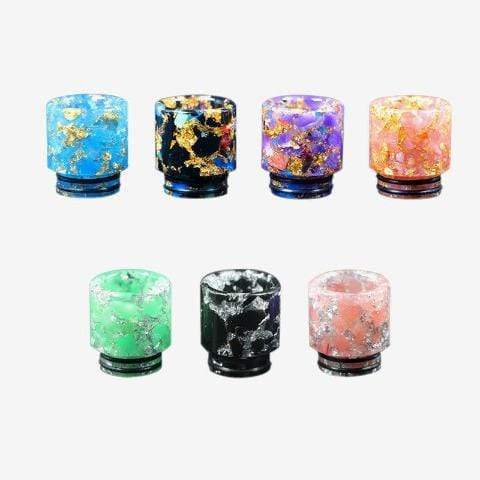 BLITZ 810 Drip Tips - Gold Flaked Resin | Liberty Vape BLITZ 810 Drip Tips - Gold Flaked Resin | Liberty Vape
