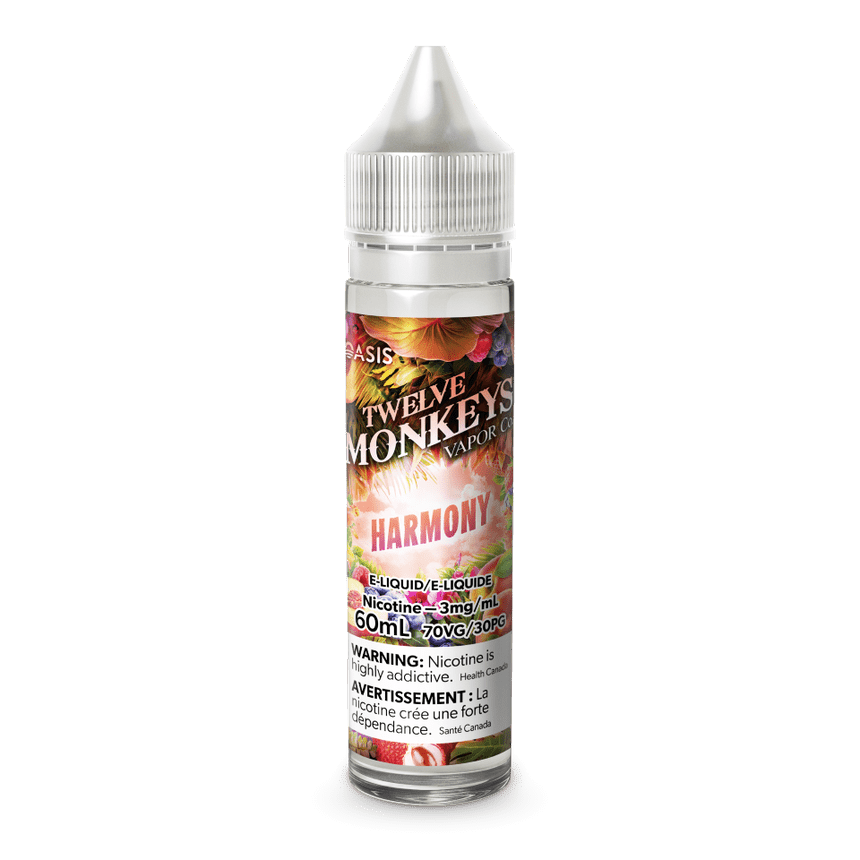 12 Monkeys Vapor E-Juice - Vape Juice Canada | Liberty Vape  Tagged "0.6%  | 6mg Nicotine"
