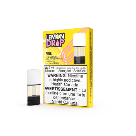Lemon Drop Pink - STLTH Pods - (Bold/Salt Nic) - Liberty Vape