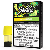 Pineapple Lemon - Savage - STLTH Pods - (Bold/Salt Nic) - Liberty Vape