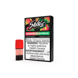 Strawberry Kiwi Watermelon - Savage - STLTH Pods - (Bold/Salt Nic) - Liberty Vape