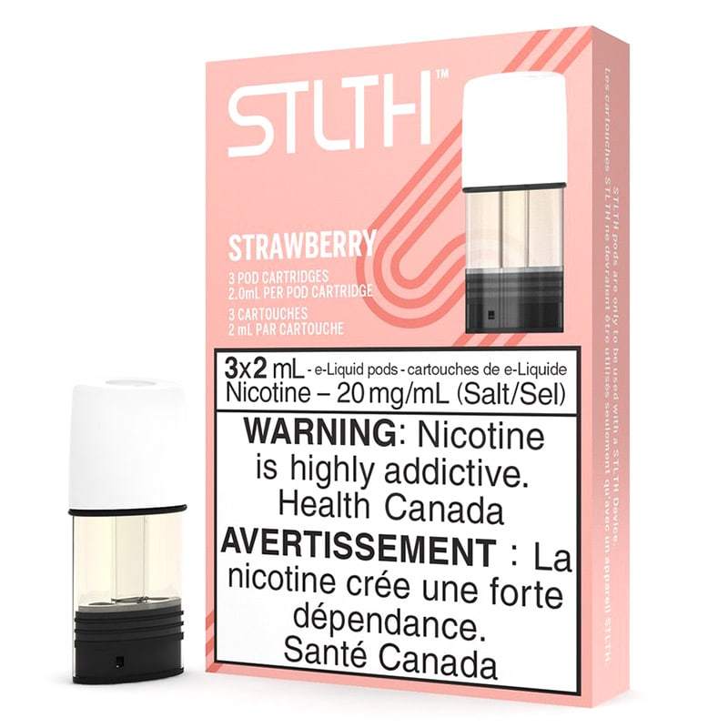STRAWBERRY STLTH PODS (3 Pack) Liberty Vape