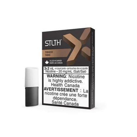 Tobacco STLTH X - STLTH Pods - (Bold/Salt Nic) - Liberty Vape