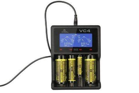 XTAR VC4 4-Bay USB Battery Charger