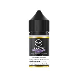 Gcore Salt-Nic E-Liquid — 30mL — 10mg – Apple Cherry