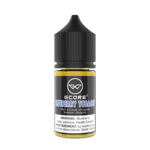 Gcore Salt-Nic E-Liquid — 30mL — 20mg — Regular – Blueberry Tobacco