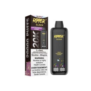 Rufpuf Ripper Sleek Disposable Vape — 8mL – Blue Raspberry Cherry